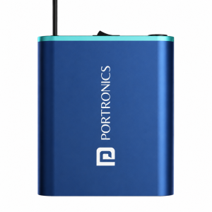 Portronics Power Plus Advanced Mini Router UPS for 12V DC WiFi Router Broadband Modem, Router UPS Power Backup During Power Cuts, Discharge Protection, Portable UPS(Blue)