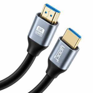 UPORT 15M HDMI 2.0 Cable 4K 60Hz, 18Gbps High Speed Gold Plated HDMI AOC Cable for TV, Projector, Gaming & PC
