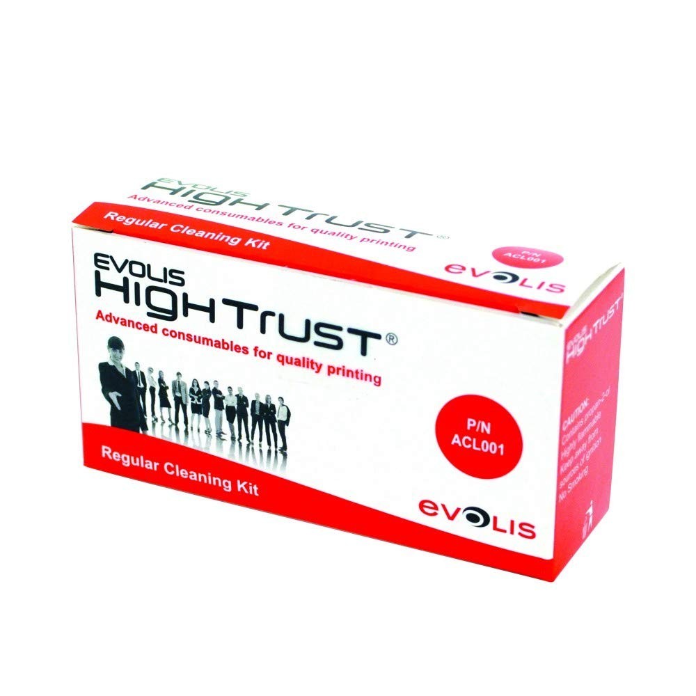 Evolis High Trust Regular Cleaning Kit ACL001 for ID Card Printers