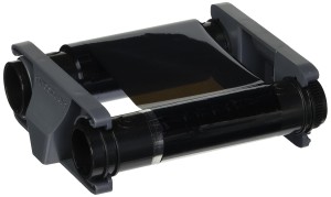 Evolis Black Monochrome Ribbon 500 Prints for Badgy 100 & Badgy 200 Card Printer | CBGR0500K