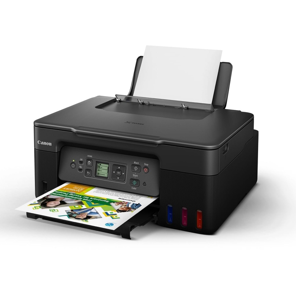 Canon PIXMA INK EFFICIENT G3770 Multi-function WiFi Color Ink Tank Printer for (Print/Copy/Scan)
