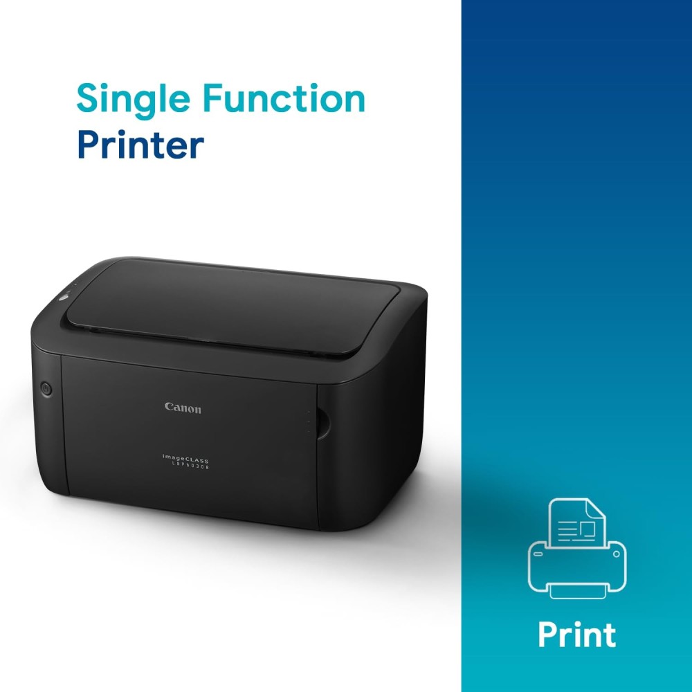 Canon imageCLASS LBP6030B Mono Printer, Windows, Mac, and Linux Support