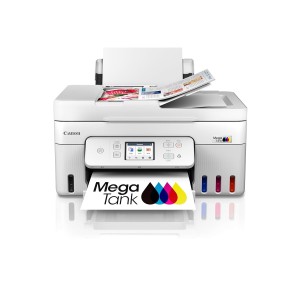Canon MegaTank G4780 Multi-function WiFi Color Ink Tank Printer (Borderless Printing) for Print/Copy/Scan with ADF Printer, 2.7 inch TouchScreen LCD Panel & Auto 2-Sided Printing