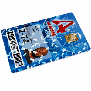 Evolis RVA022NAA Globes Holographic Overlay Varnish Ribbon – 400 Prints | Genuine OEM Security Ribbon for Primacy, ID Card Printers