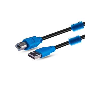UPORT USB A to USB B Printer Cable, USB 2.0 High Speed Data Cable, 1.8M/3M/5M/10M, Gold-Plated, Shielded PVC Cable for Inkjet Printer, Scanner, Copier, Printer Hub & USB Type-B Devices