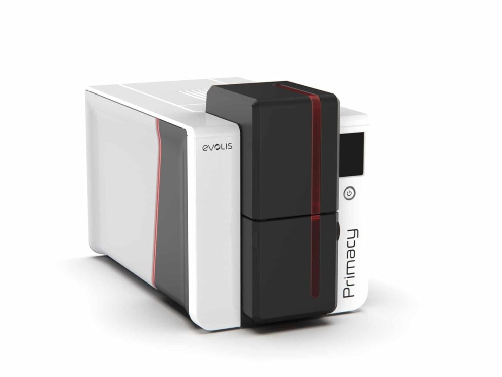 Evolis Half-Panel YMCKOKO Color Ribbon - 250 Prints - Compatible with Primacy & Zenius ID Card Printers