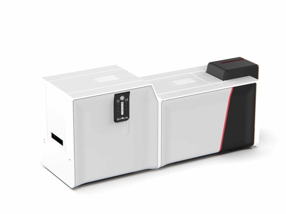 Evolis Half-Panel YMCKOKO Color Ribbon - 250 Prints - Compatible with Primacy & Zenius ID Card Printers