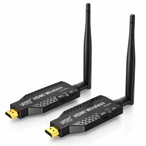 UPORT Corporate Wireless HDMI Extender 50M, Long-Range HDMI Video Extender for TV, Projector & Monitor