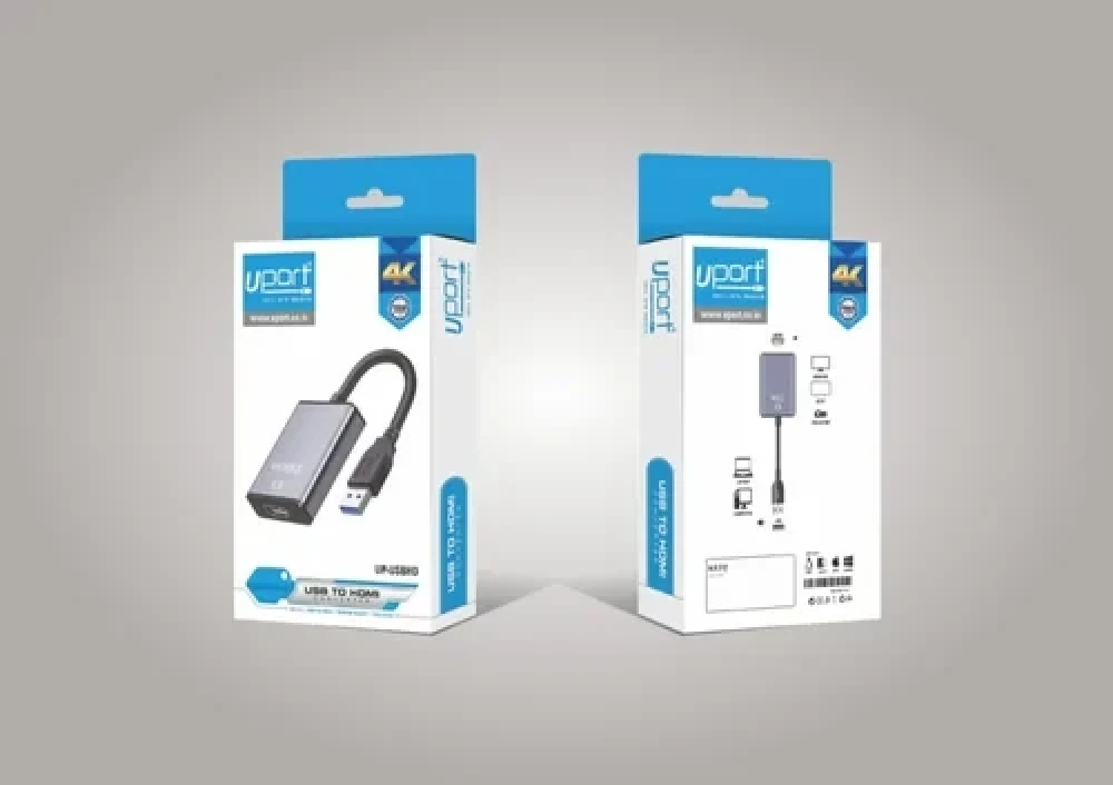 UPORT USB 3.0 to HDMI Converter 1080P Dual Display Adapter for PC & Projector (UP-USBHD)