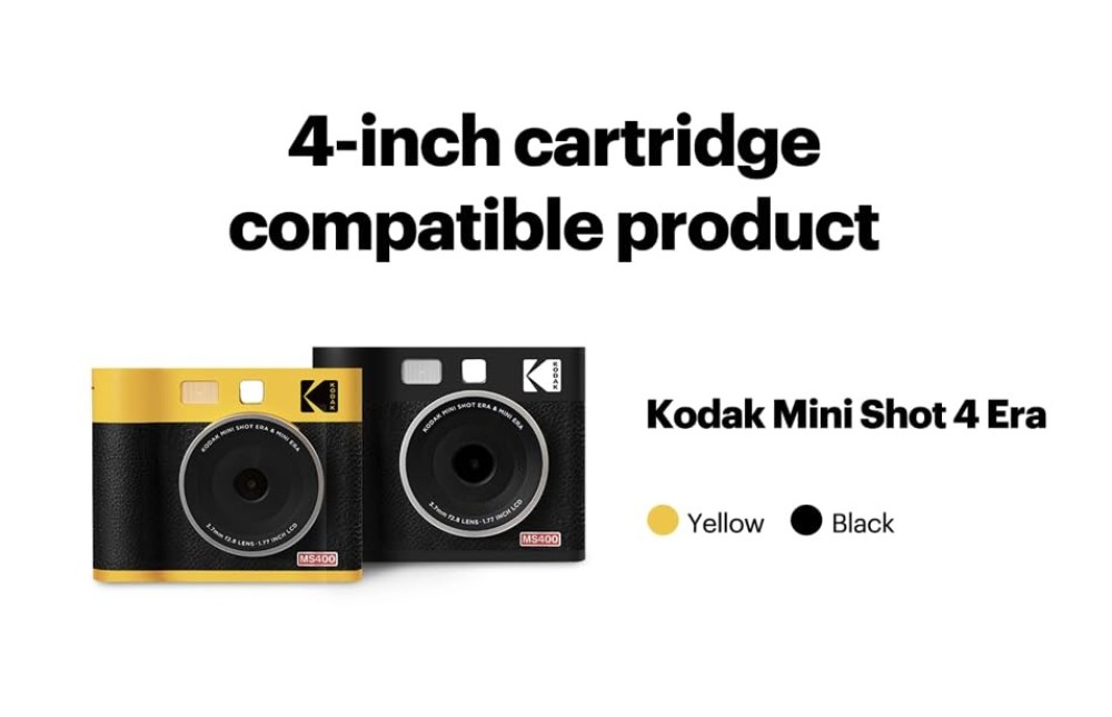 Kodak 4PASS Film Cartridge 4x4 Inch (120 Sheets) for Mini Shot 4 ERA