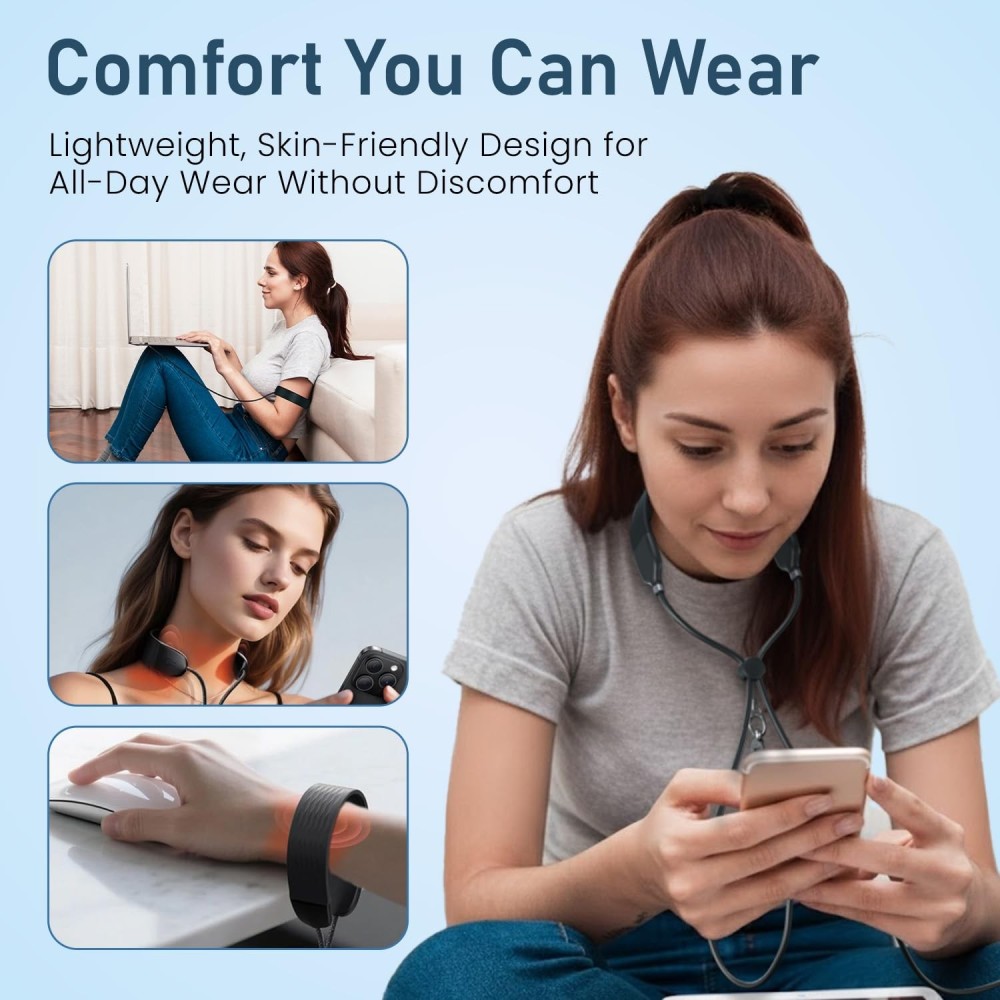 Portronics Pulse Line 3-in-1 Smart Wearable Cable