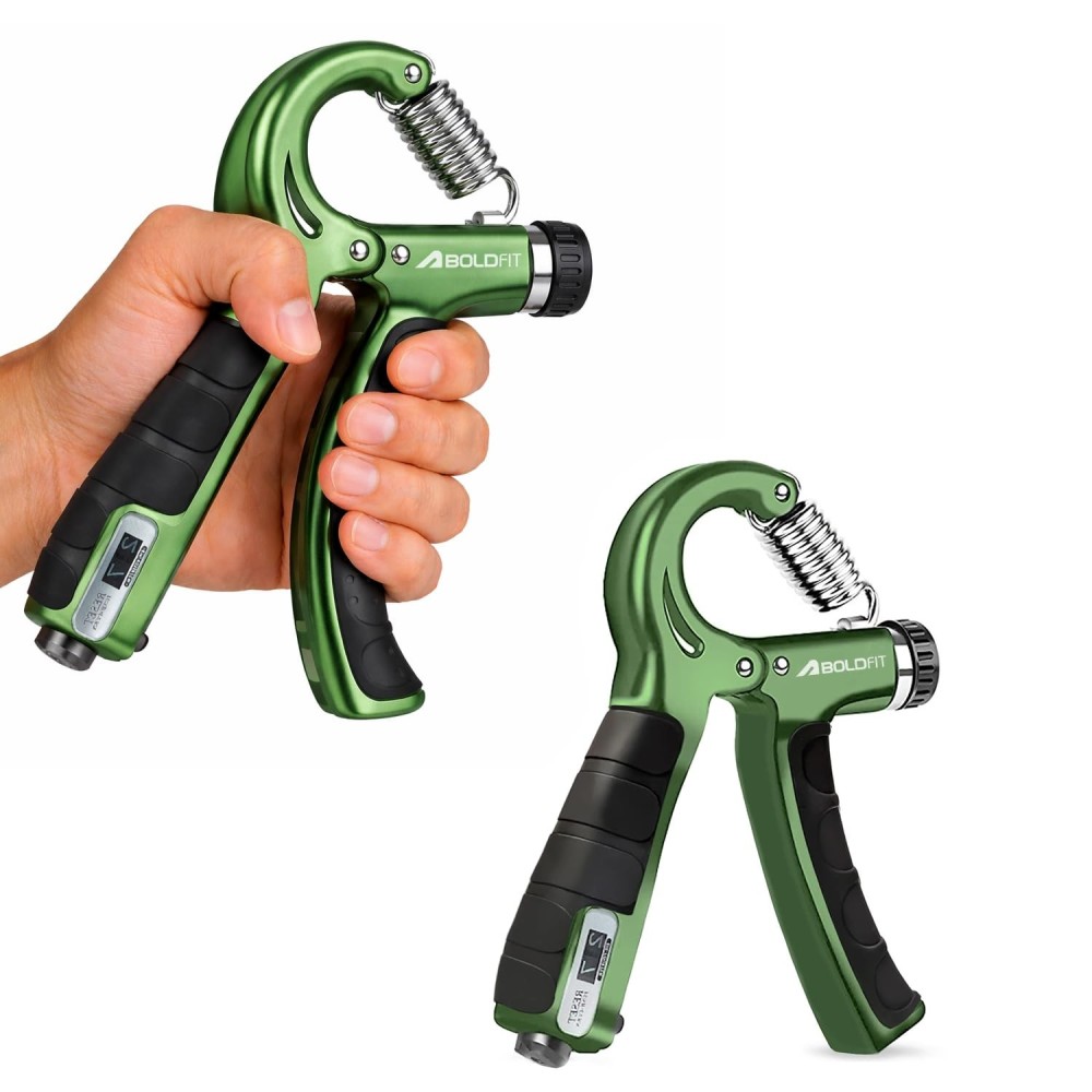 Boldfit Adjustable Hand Grip Strengthener, Hand Gripper With Counter for Men & Women