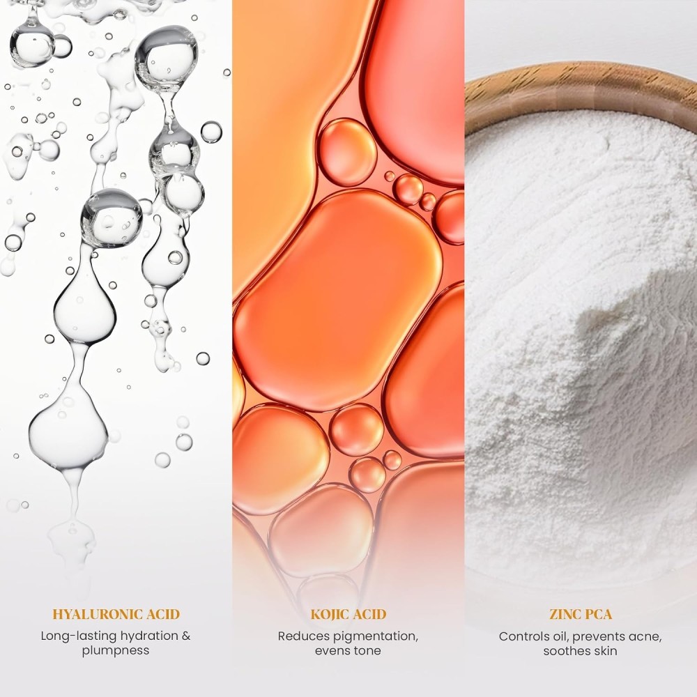 SPF 50+ PA++++ Ultra Glow Shield Sunscreen with Hyaluronic Acid, Kojic Acid & Zinc PCA