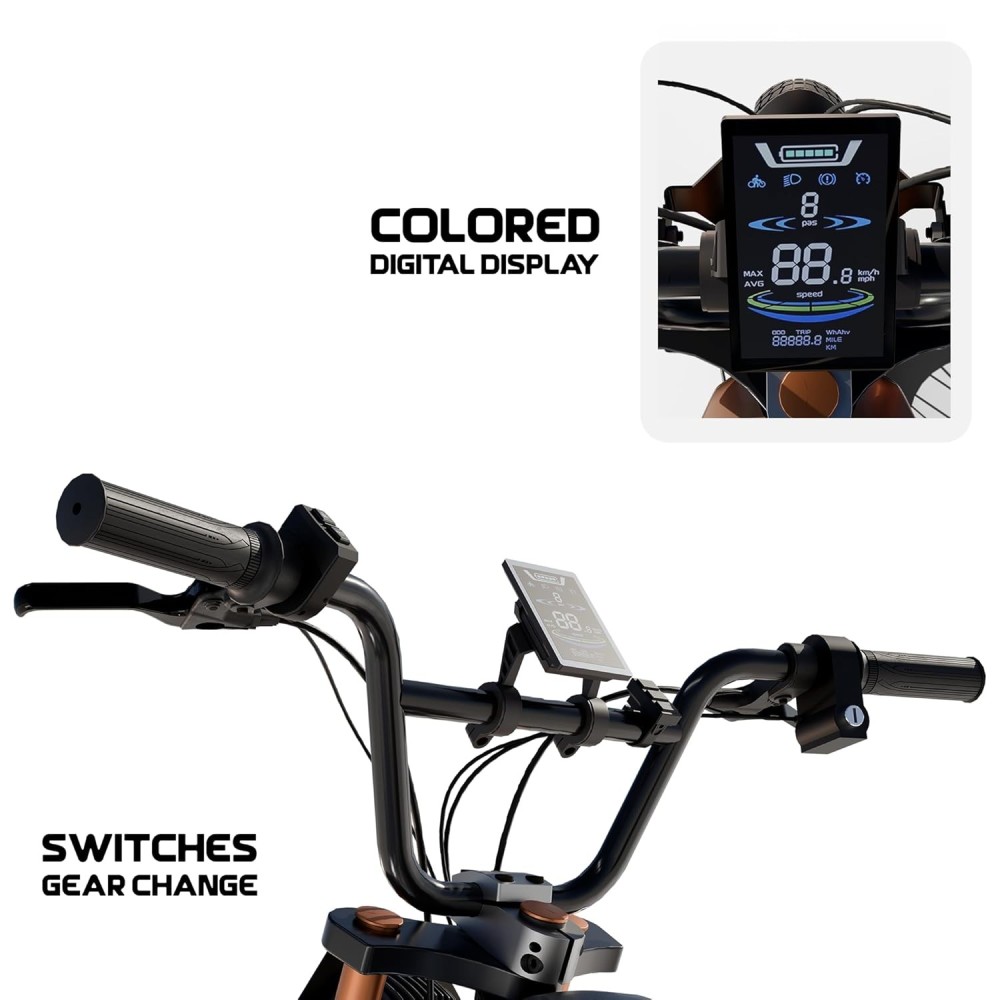 XO-Ride Conqueror Electric Cycle – 250W | 36V 15Ah | Shimano 7-Speed | Rose Gold