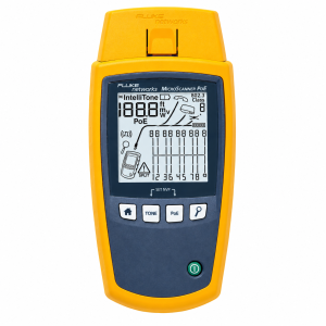 Fluke Networks MS-POE MicroScanner Copper Cable Verifier & PoE Tester RJ45 Cat5e Cat6 Cat6A | 5018508