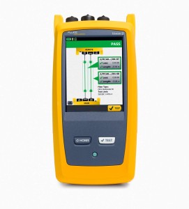 Fluke Networks CertiFiber Pro QUAD OLTS V2 | Optical Loss Test Set for Fiber Optic Certification | WiFi & Double-Ended Inspection