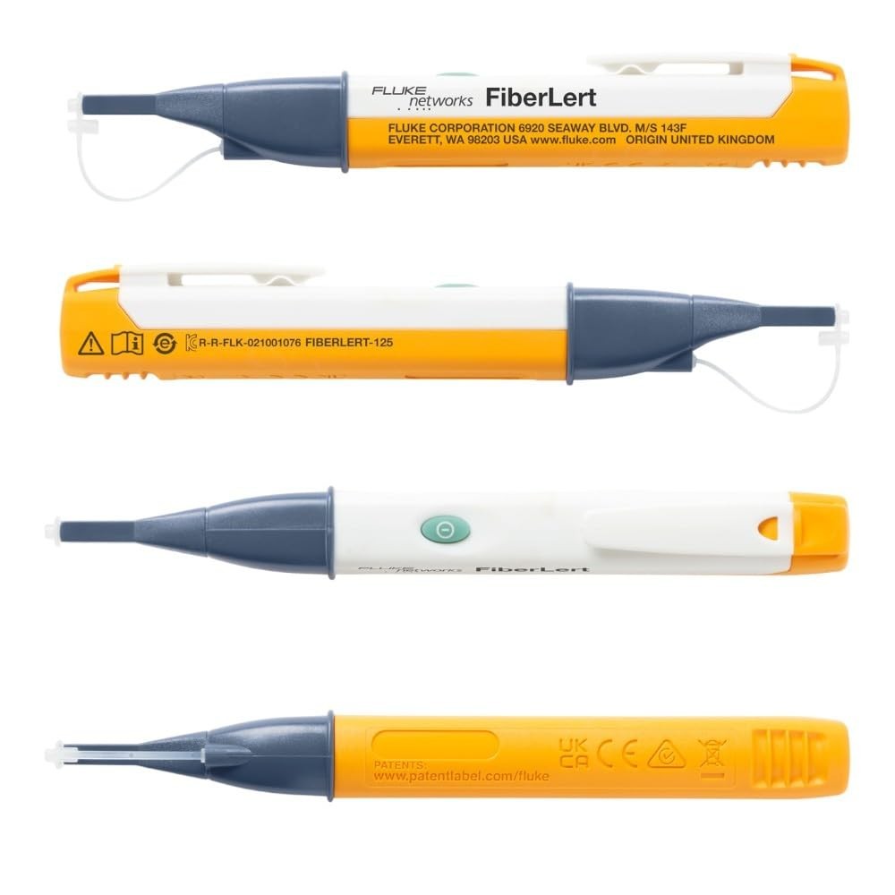 Fluke FiberLert Fiber Optic Tester | Fluke FIBERLERT Fiber Optic Cable Tester & Live Fiber Detector | Genuine Fluke Networks by Skyking