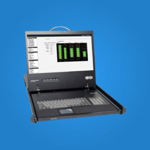 Tripp Lite B021-000-19 1U Rackmount KVM Console with 19" LCD