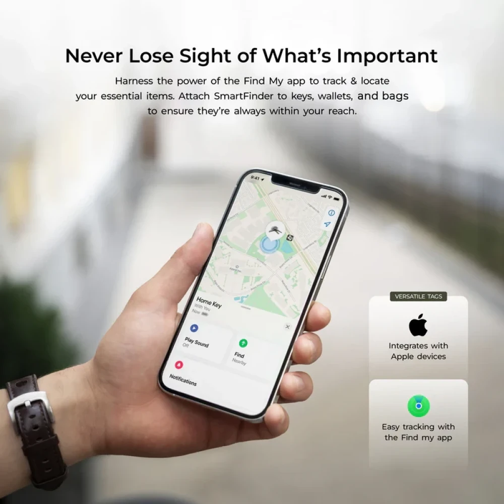 Digitek® SmartFinder (DSF 002) Wireless Bluetooth Anti-Lost Anti-Theft Alarm Device Tracker Work with iOS Devices.