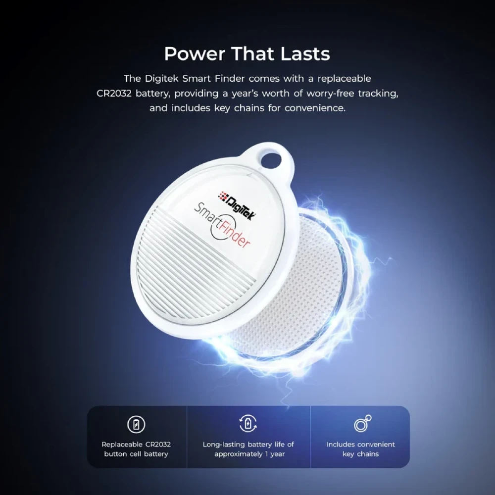 Digitek® SmartFinder (DSF 002) Wireless Bluetooth Anti-Lost Anti-Theft Alarm Device Tracker Work with iOS Devices.