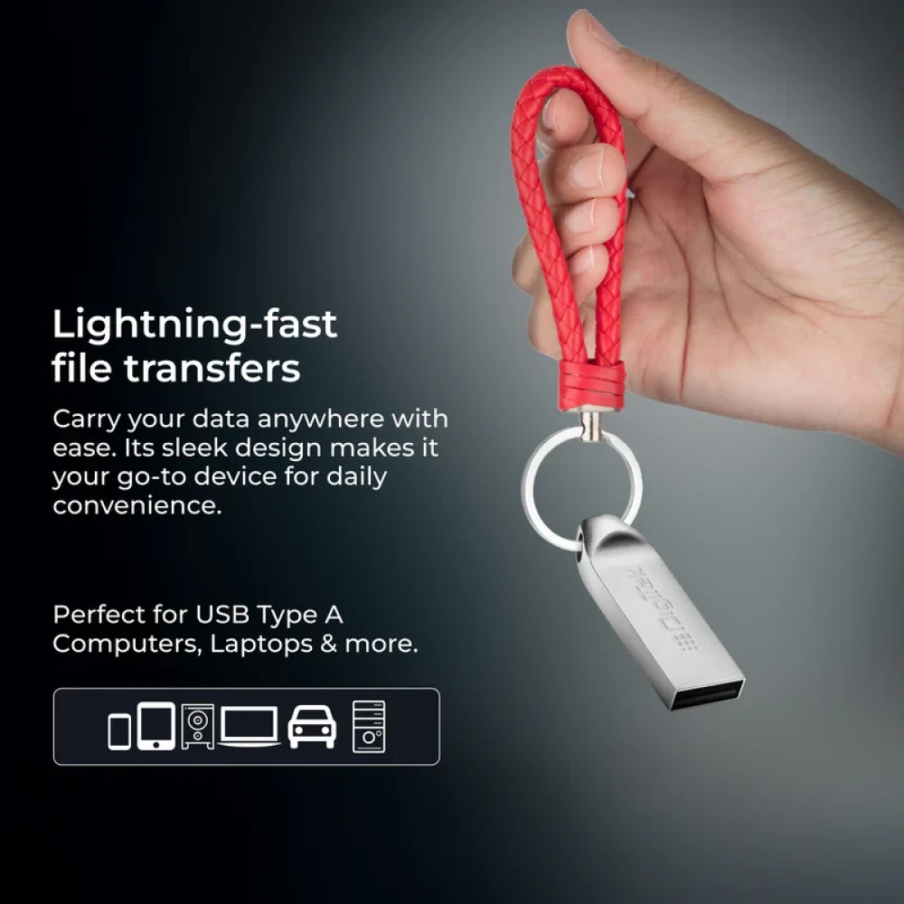 Digitek® USB 2.0 U Disk Flash Drive, High Speed Read & Write Pen Drive, Magnetic, X-Ray & Temperature Resistant, Compatible with Windows & Mac OS.
