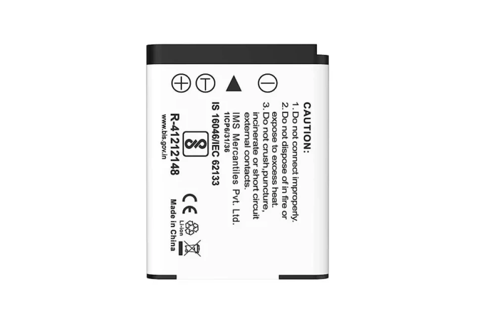 Digitek® (EN-EL19) 700 mAh ENEL 19 Rechargeable Lithium Ion Battery for Nikon Camera (Black)