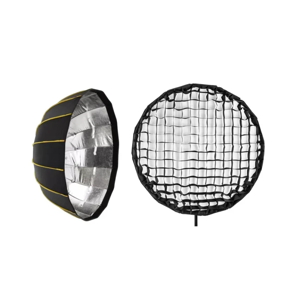 Digitek® Digitek (DBDS 105S) 105cm Beauty Dish Softbox DBDS-105S, Collapsible, Transportable, Lightweight Bowen Mount for Photography & Studio Lighting with Removable Diffuser