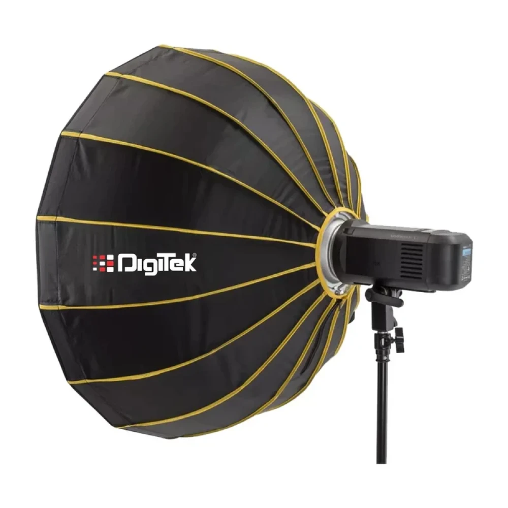 Digitek® Digitek (DBDS 105S) 105cm Beauty Dish Softbox DBDS-105S, Collapsible, Transportable, Lightweight Bowen Mount for Photography & Studio Lighting with Removable Diffuser