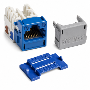 CommScope SYSTIMAX MGS400-318 Cat6 UTP Keystone Jack Information Outlet Blue – Part No. 700206758