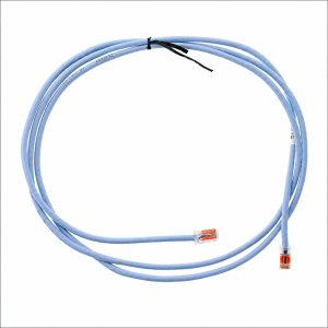 CommScope SYSTIMAX CPC3312-02F007 24 AWG, 7FT Length, CAT 6, Copper Alloy Conductor, Light Blue JACKETIGHT Blue Jacket, Modular Patch Cord, RJ45 Connector, Stranded