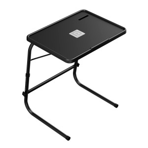 Portronics My Buddy F Multipurpose Movable & Adjustable Laptop Table | Portable Study & Work Desk - (Black)