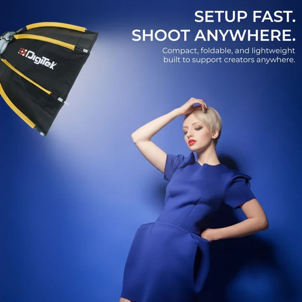 Digitek® (DSB 30cm Mini) 30cm Softbox with Mini Bowens Mount