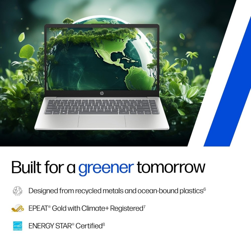 HP 250R G10 Business Laptop 15.6-Inch FHD IPS Display with Intel Core 3-100U Processor, 8GB DDR4 RAM, 512GB NVMe SSD, Intel Graphics, Turbo Silver