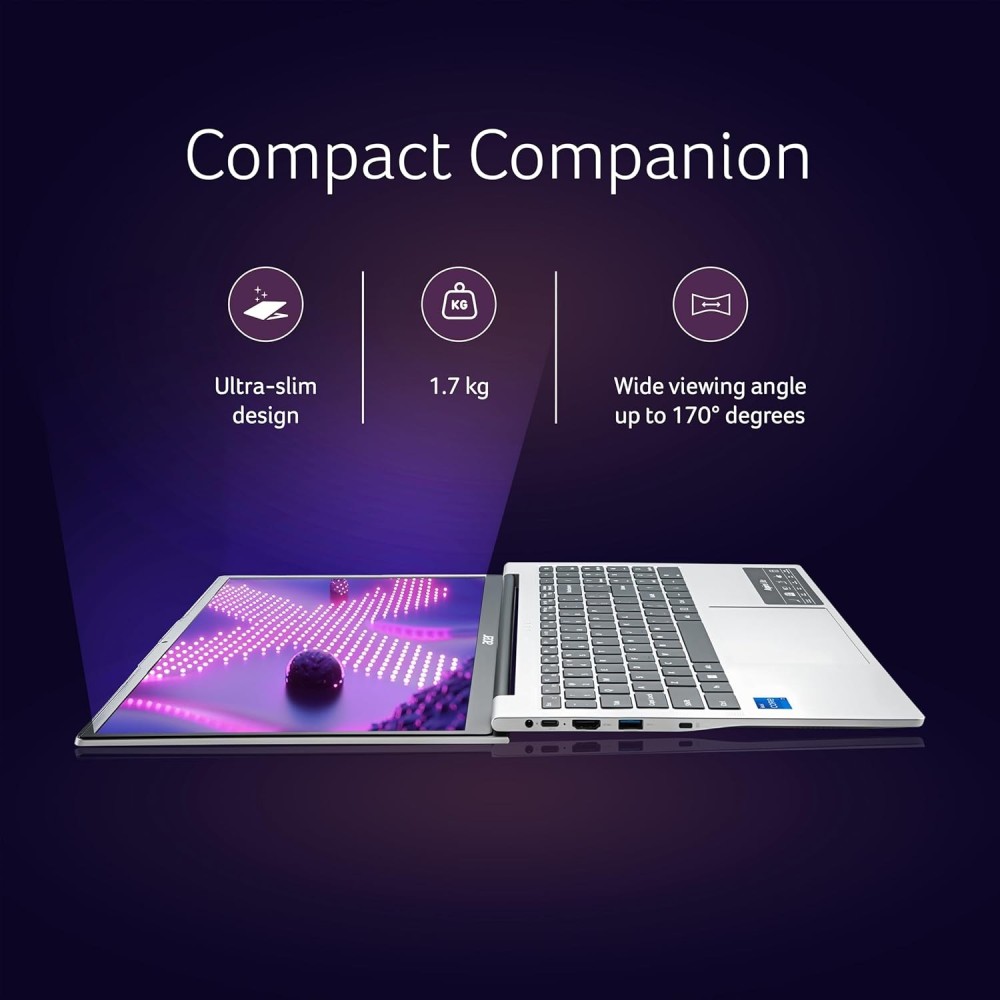 Acer Aspire Lite Intel Core i7 12th Gen 12650H - (16 GB/1 TB SSD/Windows 11 Home) AL15-52H Thin and Light Laptop (15.6 Inch, Pure Silver, 1.70 Kg, With MS Office)