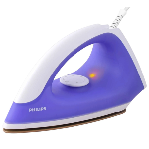 Philips Classic GC098/30 750W Dry Iron with Non-Stick Soleplate | Blue