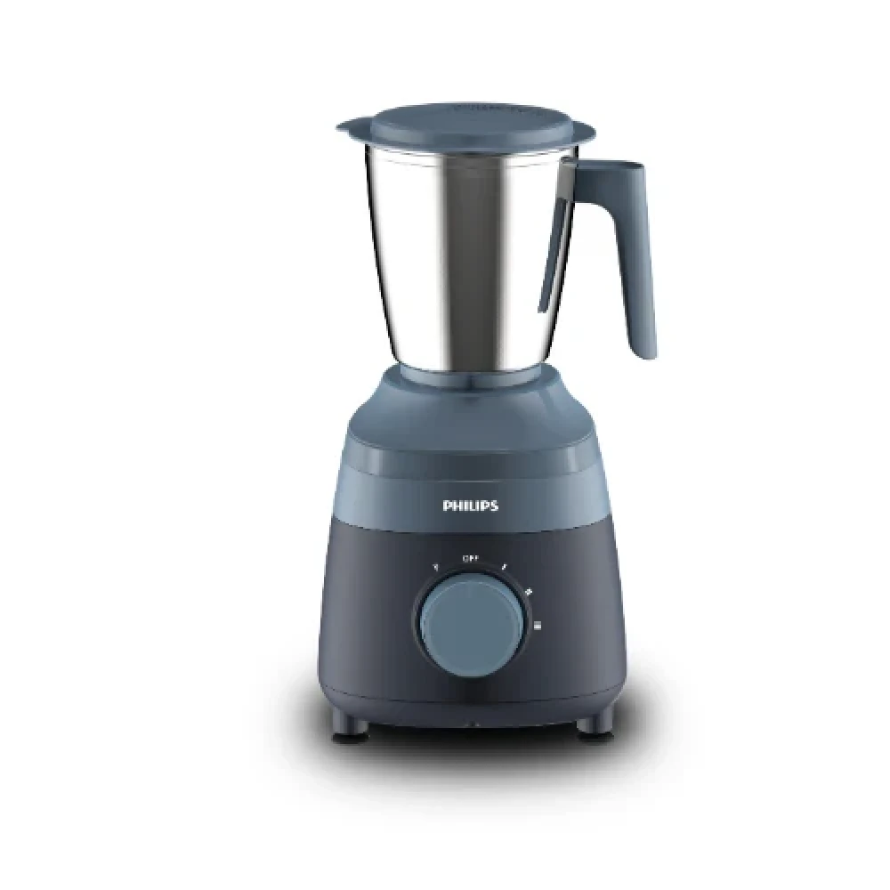 Philips HL1000/02 500W Mixer Grinder with 3 Jars (Navy Blue & Blue) | Powerful Kitchen Mixer Grinder