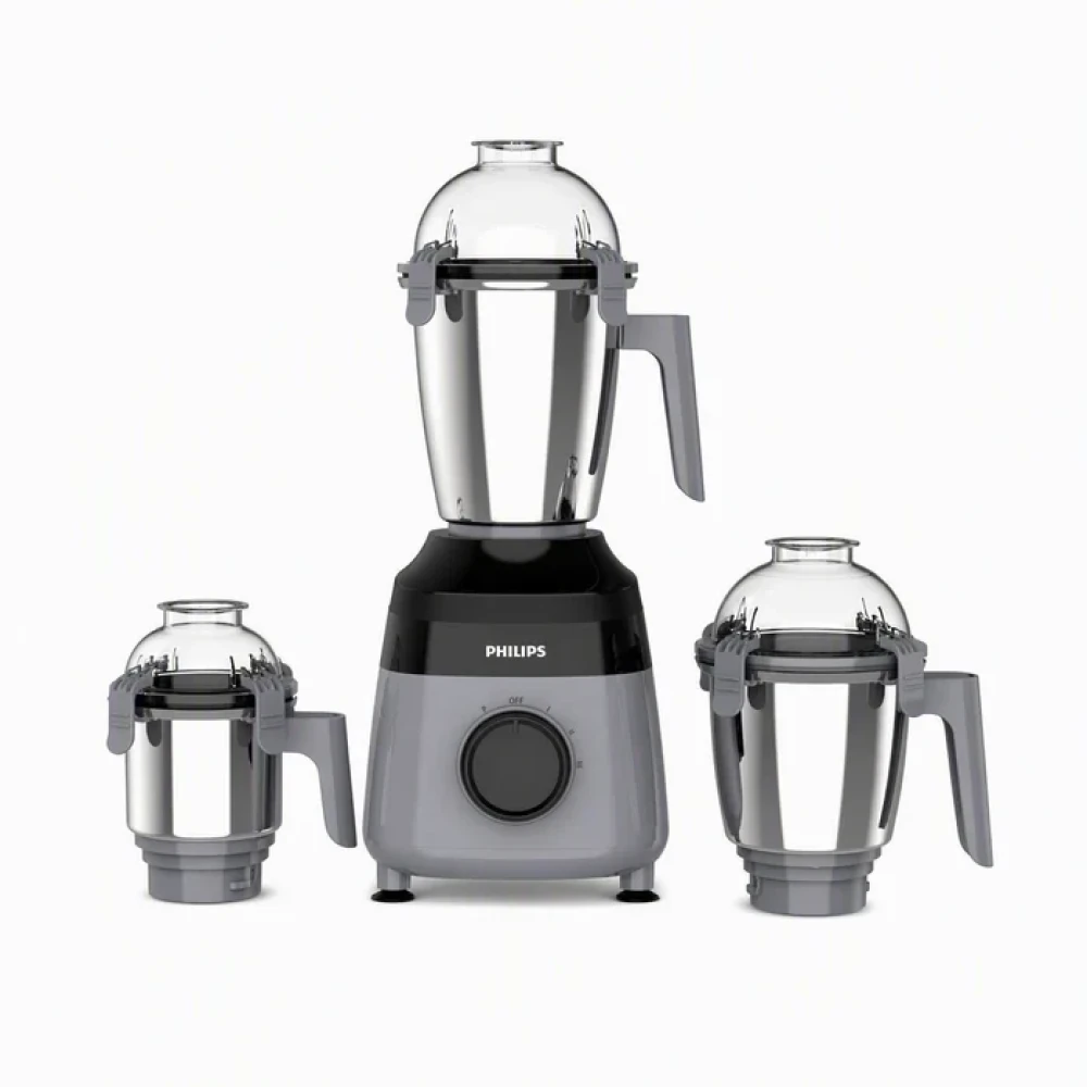 Philips HR7000/00 750W Mixer Grinder | Powerful Kitchen Mixer with Multi-Purpose Jars