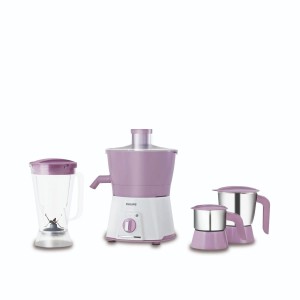 Philips Viva Collection HL7581/00 Juicer Mixer Grinder | 600W Turbo Motor | 4 Jars