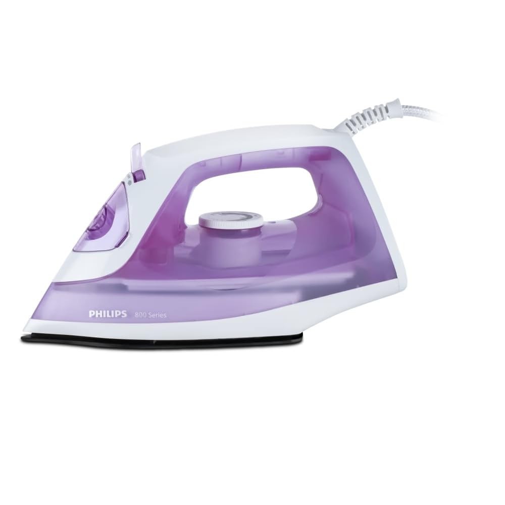 Philips 1250W Steam Iron DST0810/30 | Ceramic Soleplate | Purple
