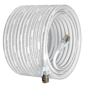 Portronics NetX20 CAT-6 Ethernet Cable 20M, RJ45 to RJ45 LAN Cable, 1000 Mbps Speed, 250 MHz Bandwidth, Copper-Plated Connectors & Copper Clad Wires, Durable PVC Build,for Router,PC,CCTV