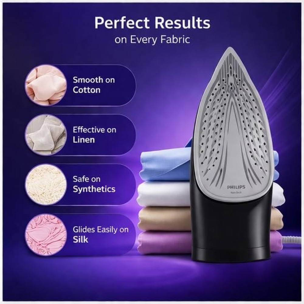 Philips DST1520/20 Steam Iron 1750W Ceramic Soleplate with Steam Boost