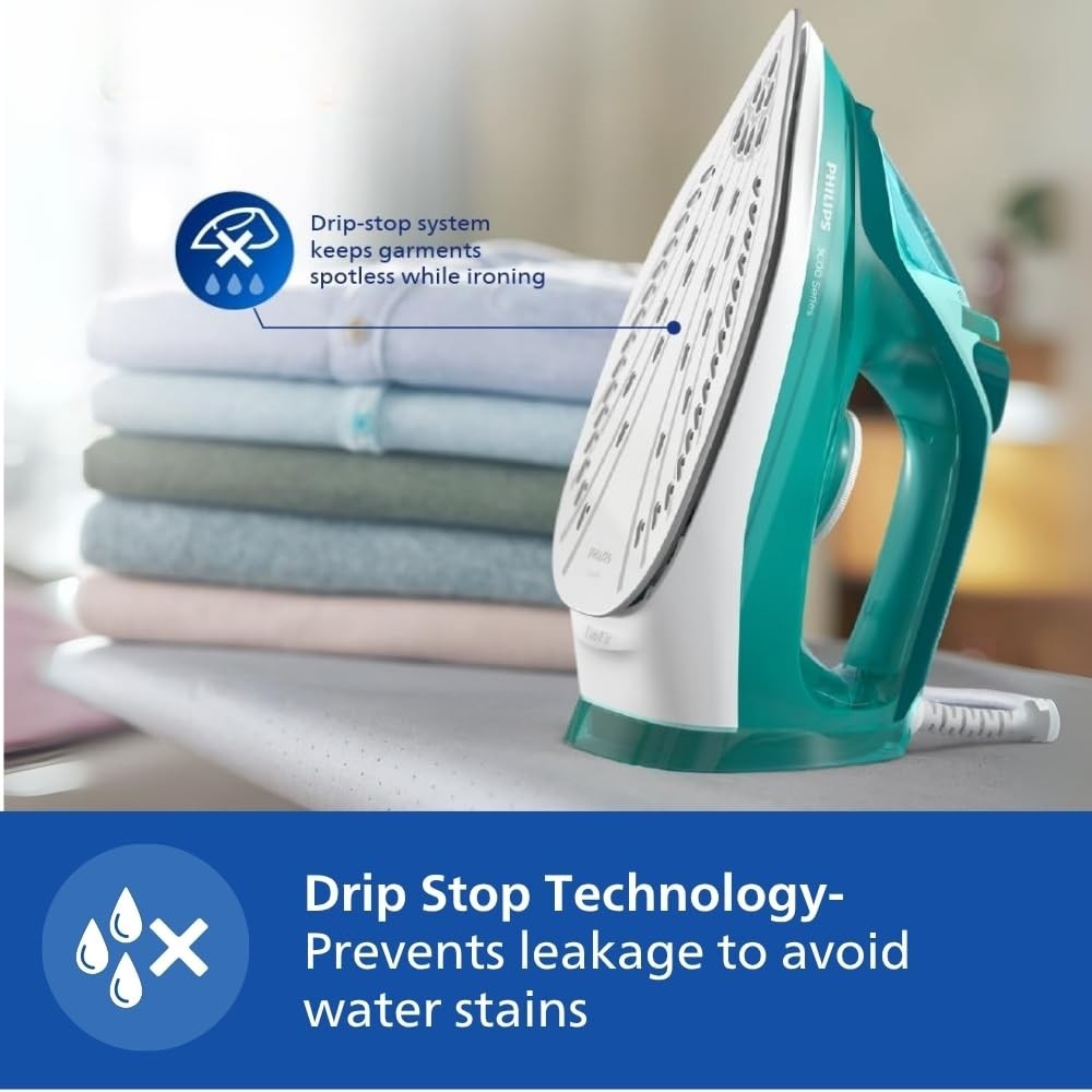 Philips SpeedPro DST3030/70 Steam Iron – 2400W | 180g Steam Boost | Ceramic Soleplate