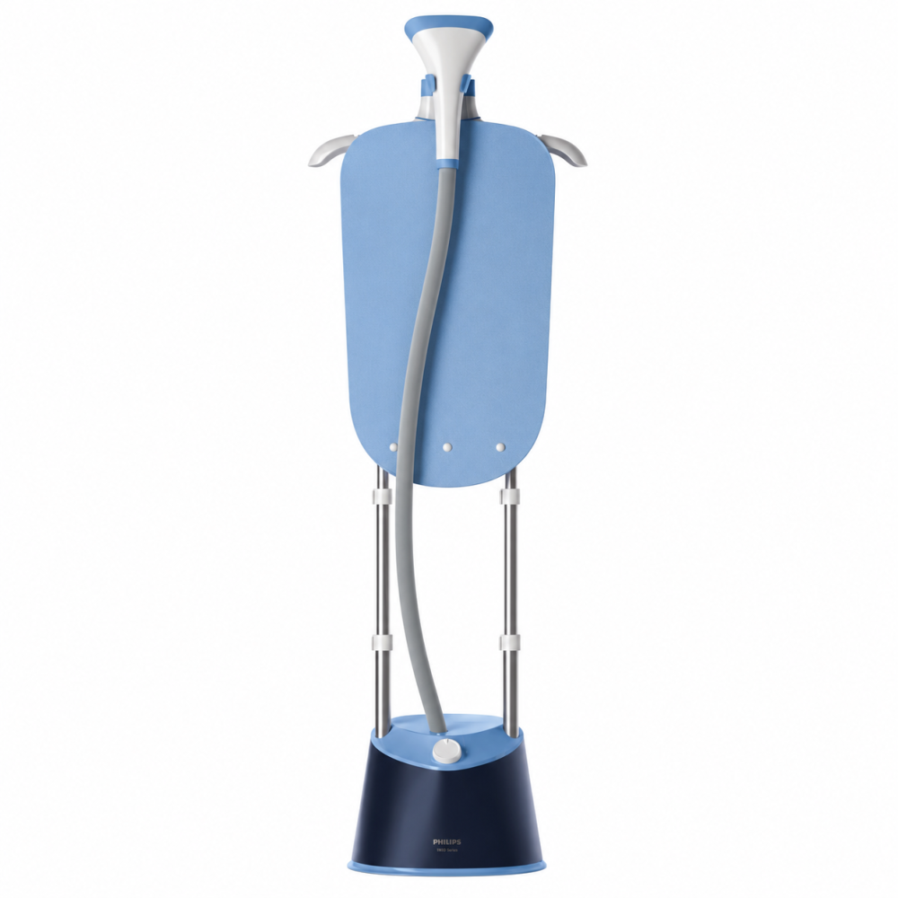 Philips STE1030/20 1800W Garment Steamer, 3 Steam Settings, 1.8L Detachable Water Tank - (Deep Azur)