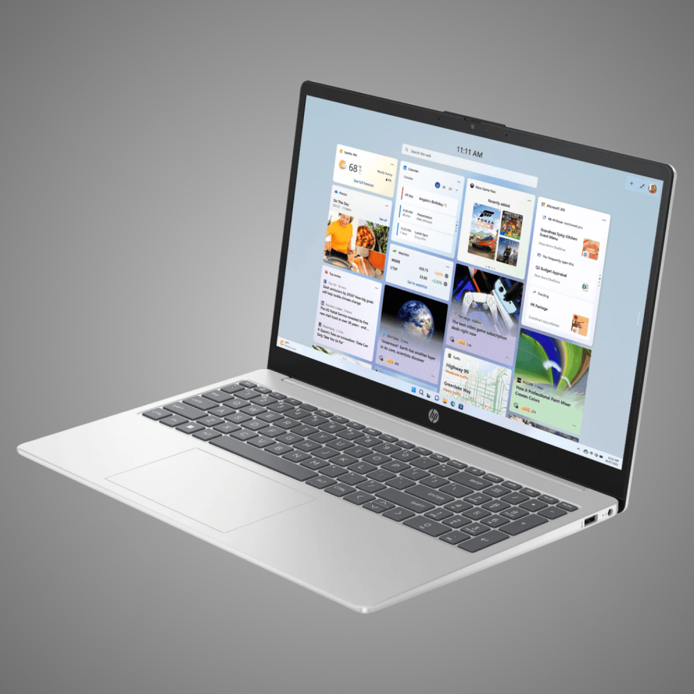 HP 15 FD0624TU Laptop: Core i3-13Gen, 8GB, 512GB SSD, 15.6FHD, Win11, Office24