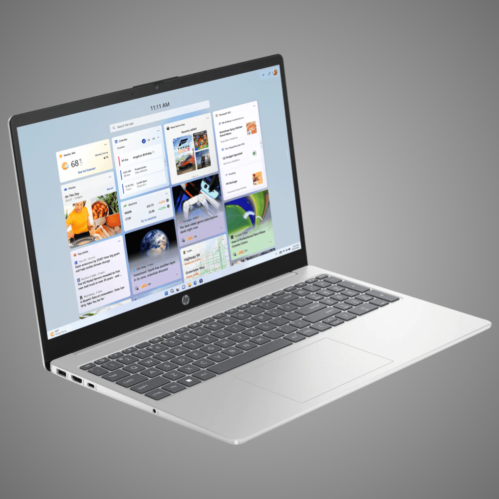 HP 15 FD0624TU Laptop: Core i3-13Gen, 8GB, 512GB SSD, 15.6FHD, Win11, Office24