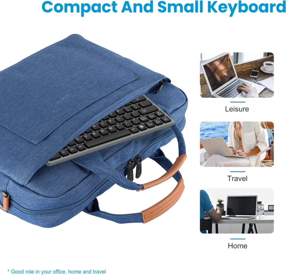 Portronics Key2 Combo Wireless Keyboard & Mouse Set with 2.4GHz USB Receiver, Silent Keys, 1200 DPI Optical Mouse, Multimedia Keys for PC & Laptop - (Grey)