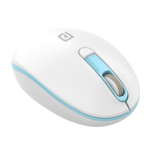 Portronics Toad 11 Wireless Mouse 2.4GHz USB Nano Receiver, Adjustable 1600 DPI, Ambidextrous Ergonomic Mouse for Laptop, PC & MacBook - (Blue)
