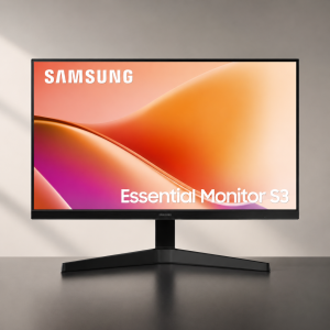 Samsung 24" Flat Monitor | FHD (1920 x 1080)| 100 Hz | 5 ms | D-Sub & HDMI Ports | Game Mode | Wide Viewing Angle | 3000:1 Contrast Ratio | Eye Saver Mode | Wall Mountable | LS24F330EAWXXL |
