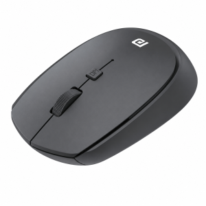 Portronics Toad 23 Wireless Optical Mouse with 2.4GHz USB Nano Dongle, Adjustable DPI, Click Wheel for Laptop, PC & Mac - (Black)
