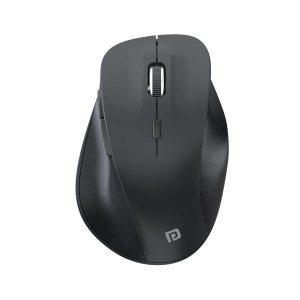Portronics Toad 24 Wireless Mouse with 2.4GHz USB Nano Receiver, Adjustable 1600 DPI, Dual-Function Scroll Wheel for Laptop, Mac & PC - (Black)